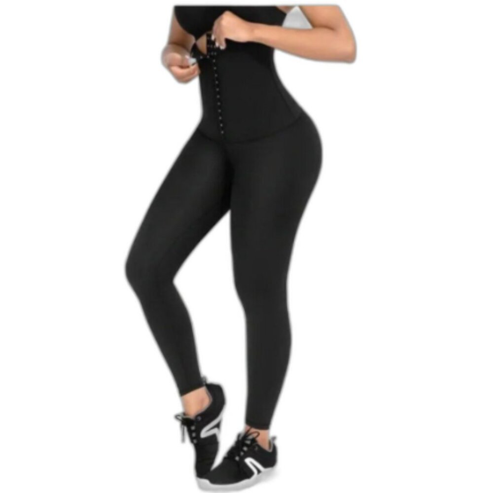 WAIST TRAINER COMPRESSION LEGGINGS LARGE